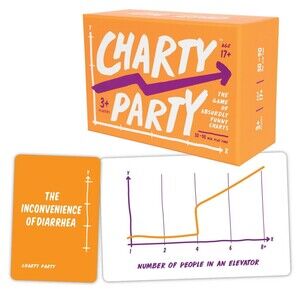 Charty Party! Hilarious Party Game Adult Card Absurd Charts Funny Captions